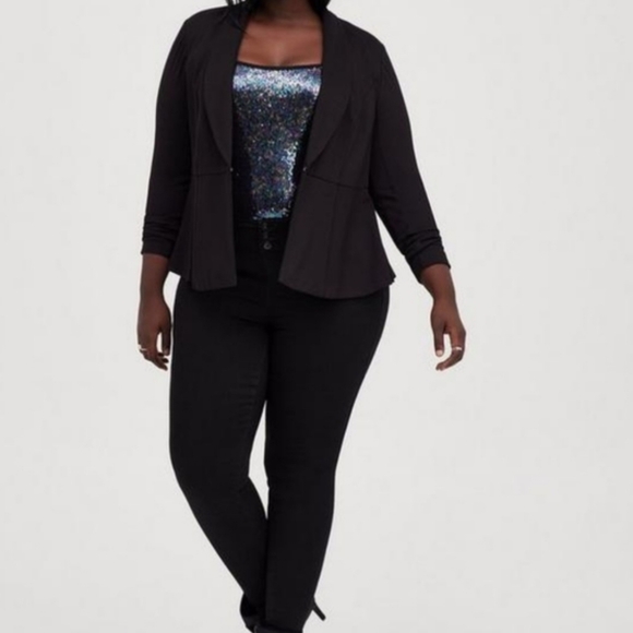 Torrid Black Sequin Camisole Top - Picture 3 of 7